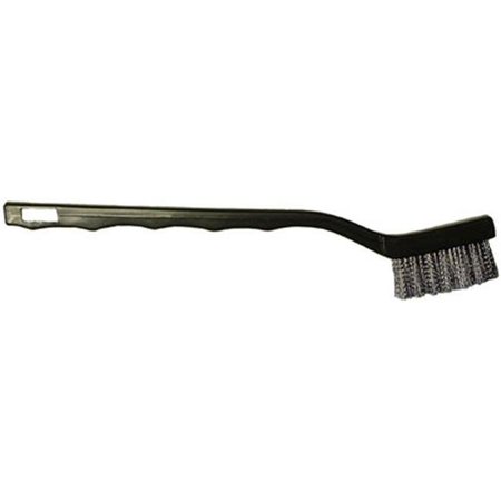 S&G TOOL AID CORPORATION S & G Tool Aid 17190 Easy Grip Stainless Steel Wire Toothbrush Brush TA17190